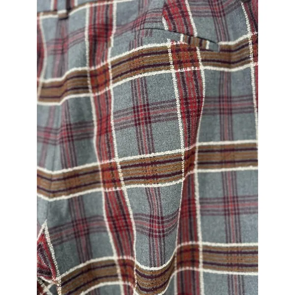 Express Columnist Ankle Pants Womens Size 18R Plaid Pockets Mid Rise‎ Preppy - Image 6