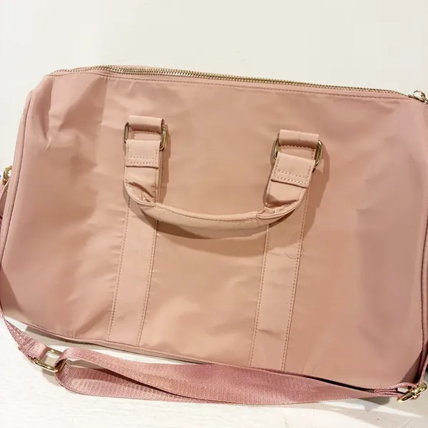 Altar’d State Pink Nylon Duffle Travel Bag School Work - Image 6