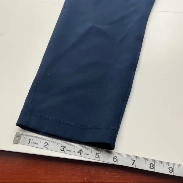 Lululemon On The Fly Crop Pants Womens‎ Size 2 Navy Blue 23" Inseam Athleisure - Image 13