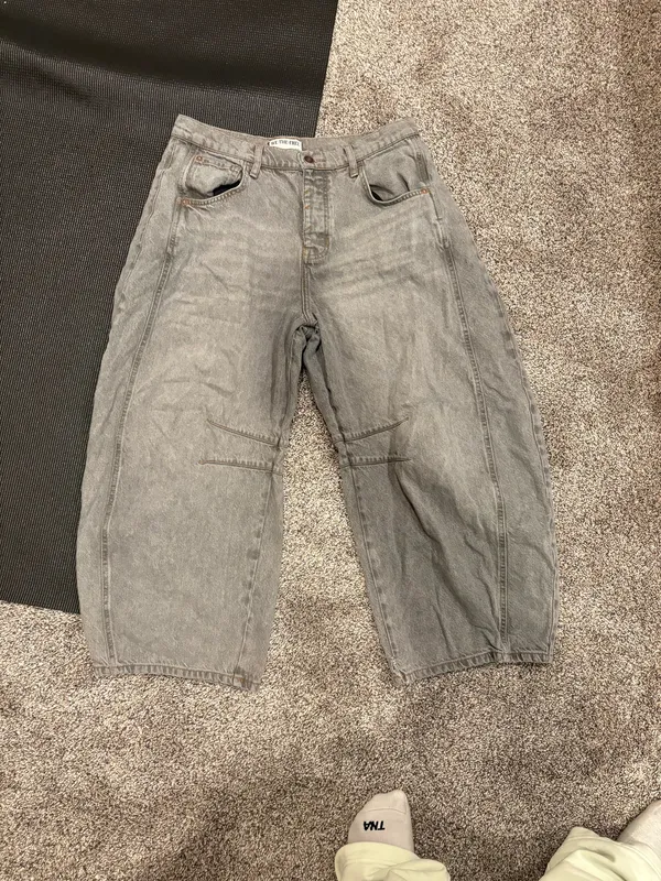 We The Free Good Luck Mid-Rise Barrel Jeans 29 - Image 2