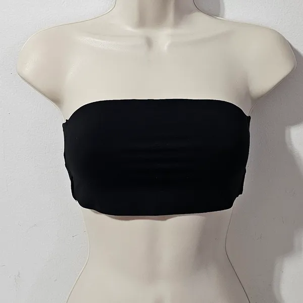 Victoria's Secret PINK Base Stretch Bandeau Bra - Black - Size M - 26732468 - Image 2