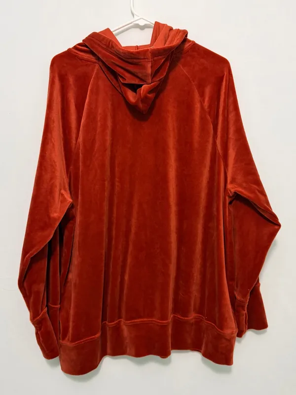 OFFLINE by Aerie Velour Full-Zip Hoodie jacket Large - Image 12