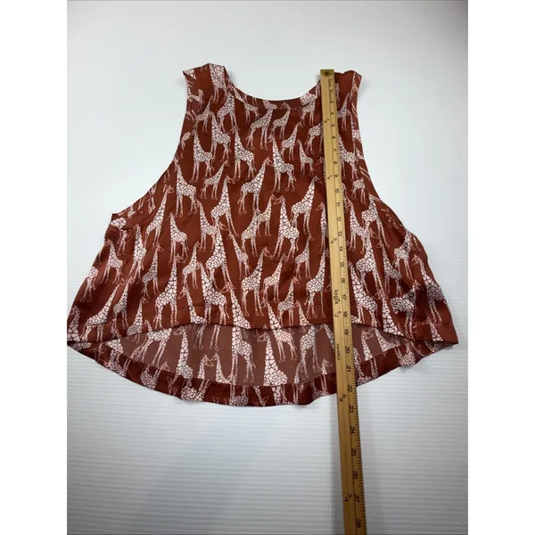 Free People Giraffe Silk‎ Tank Small - Image 2