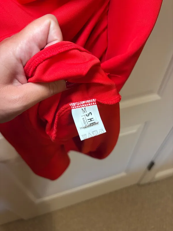 SheIn red dress - Image 4