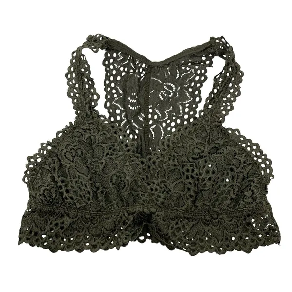 Altard State Bralette‎ Small Green Lace Boho Cottagecore Romantic Trendy - Image 2