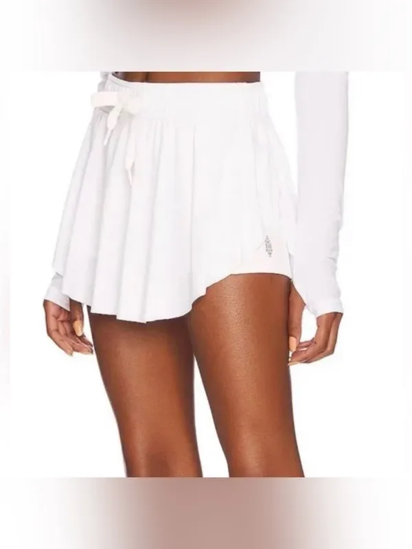 Free People Movement NWT On Point White Skort Activewear Athleisure Tennis - Image 3