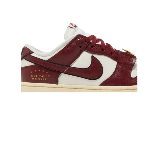 Nike Dunk Low SE Sisterhood Women’s 5 Men’s 3.5 White Gold Red NIB DV1160-100 - Image 4