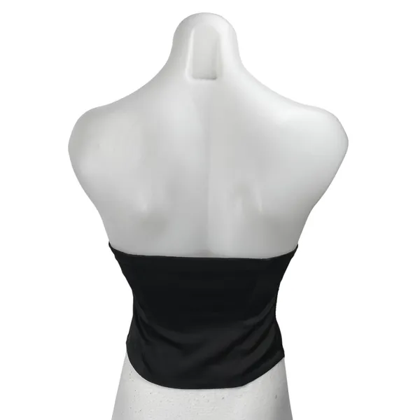 Abercrombie & Fitch Black Strapless Sleeveless Hook Corset Bustier Top Size XS - Image 2