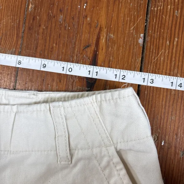 Universal Thread High Waist Cargo Pants Women's W Ivory Heavy Reinforced Gorp - Image 4
