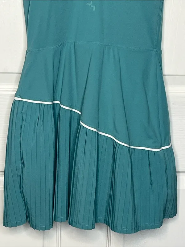 Joy Lab Sz XS Teal Sleeveless Pleated Tennis Dress Skort - Image 7