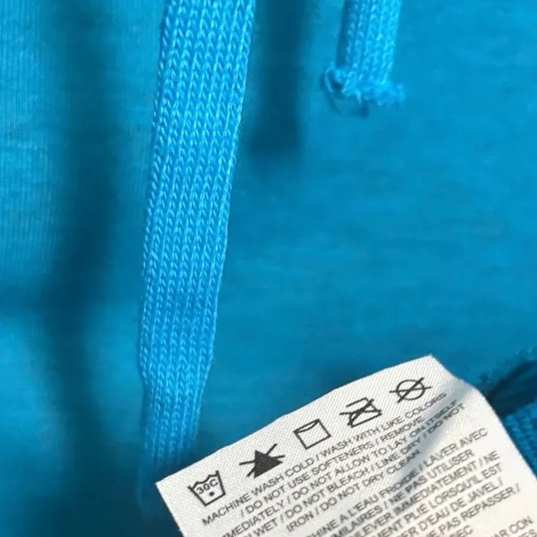 Nike Blue Cowl Neck Sweatshirt‎ Size XS - Image 6