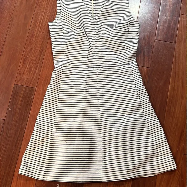 Massimo Dutti striped shift dress sleeveless - Image 4