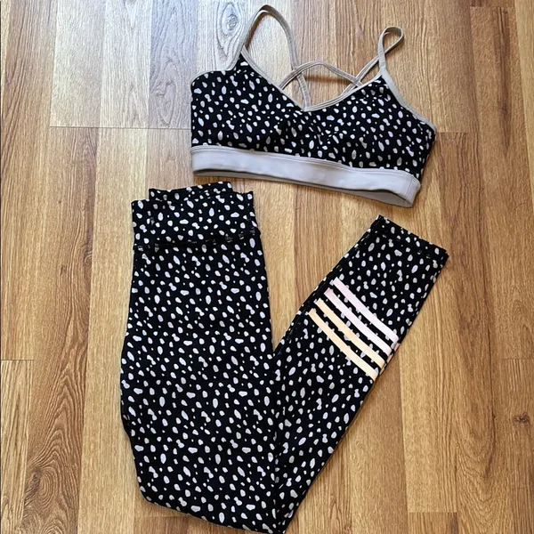 Sarah’s Day x White Fox Dalmatian Activewear Set - Image 2