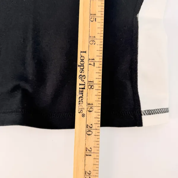 FP Movement Free People Colorblock Active Tank Top Black White Size Small NWT - Image 9