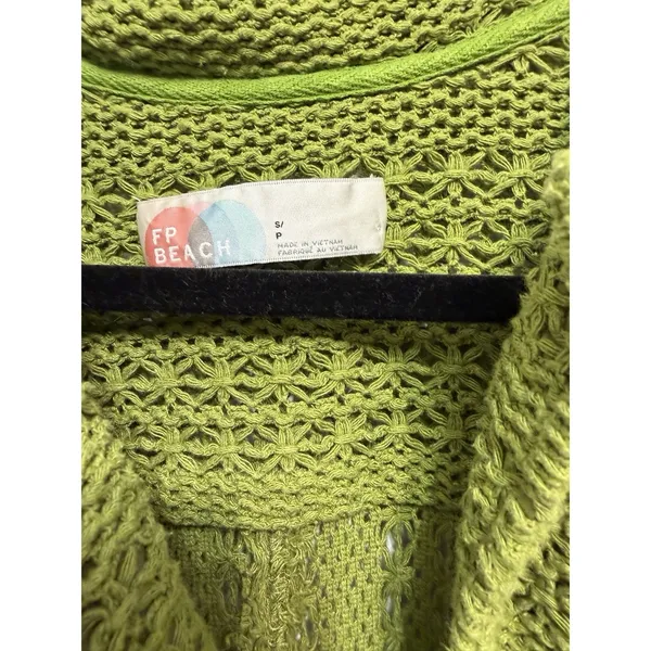 Free People Beach Ryan Knit Crochet Romper One Piece Size XS Women's - Image 6