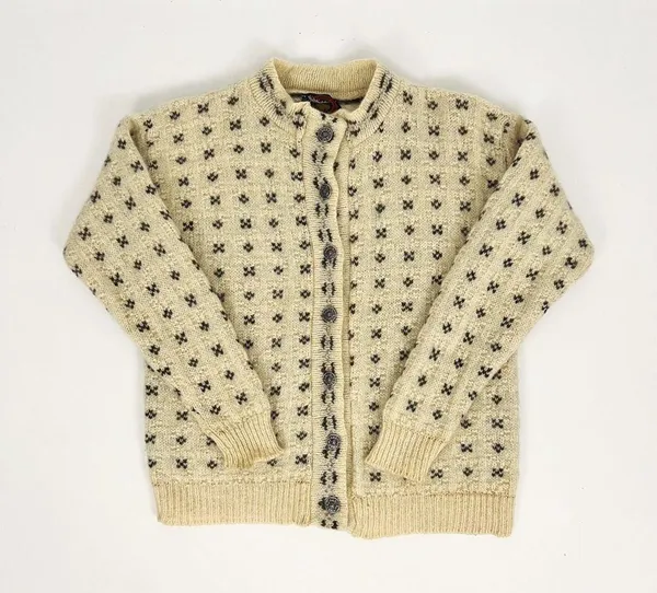 Vintage Wool Blend Button - Image 6
