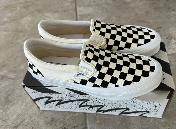 Vans Vault  Classic Slip On Sail Checkerboard - Image 5