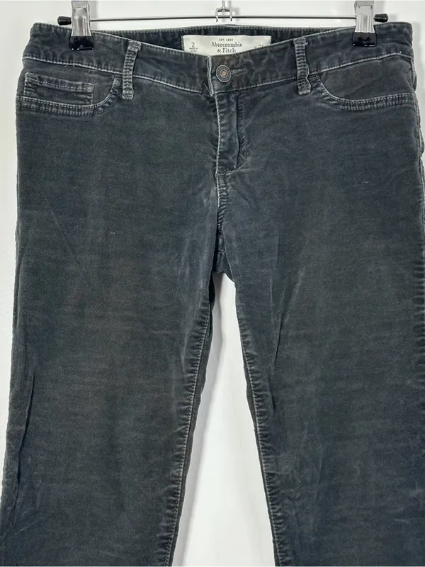 Abercrombie Women’s Size 2 W26 Black Skinny Jeans Stretch Denim - Image 2