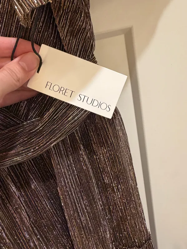 Boutique Floret Studios Metallic Maxi Dress - Image 5
