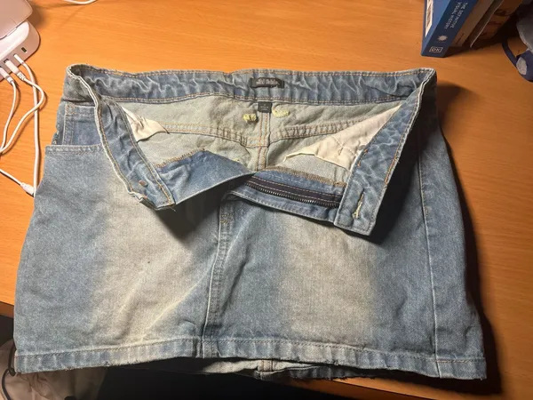 Jean Skirt Target Mini - Image 3