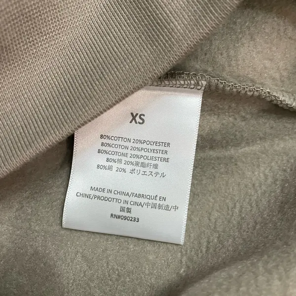 Essentials NWT Hoodie Sweatshirt Fear Of God in Desert Taup Size XS - Image 6