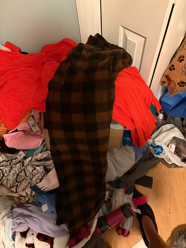 Rare find skims cozy buffalo plaid pj pants - Image 2