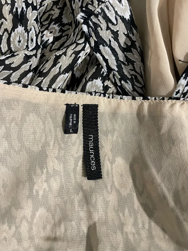 Maurices Sheer Hi-Low Blouse (L) - Image 5
