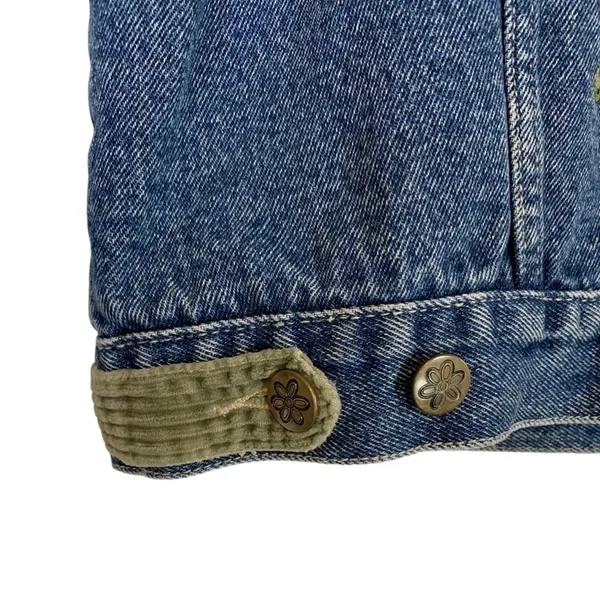Vintage Disney Winnie The Pooh Embroidered Jean Jacket Size Small - Image 7
