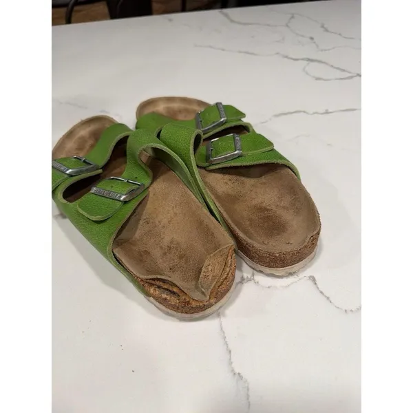 Birkenstock Sandals green Arizona Women's 39 - Image 4