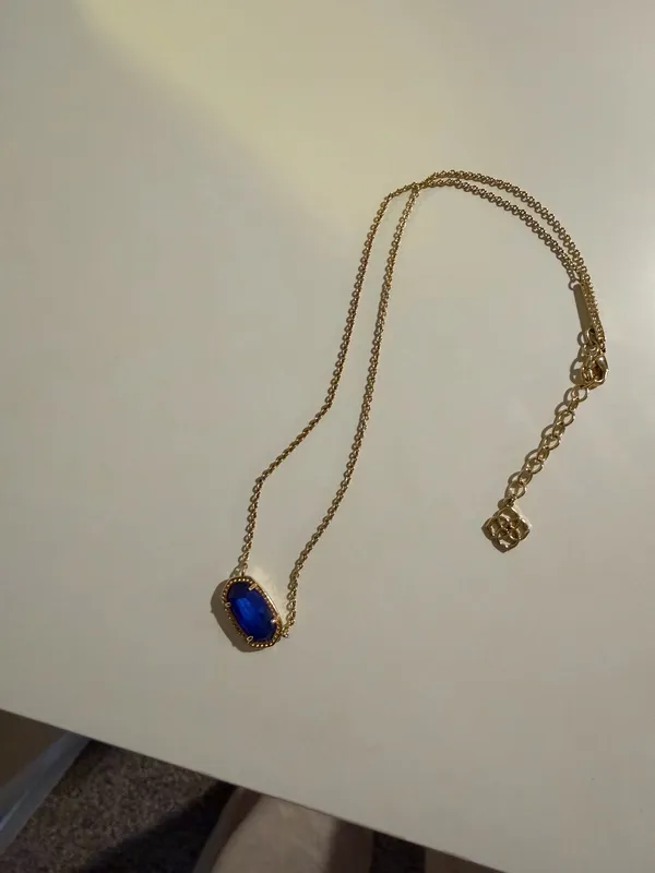 Blue Kendra Scott Necklace - Image 2