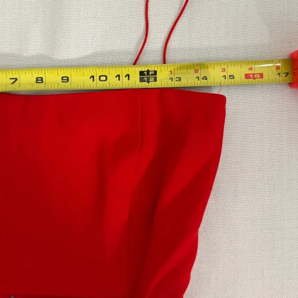 White‎ Fox Boutique Red Mini Dress size medium - Image 4