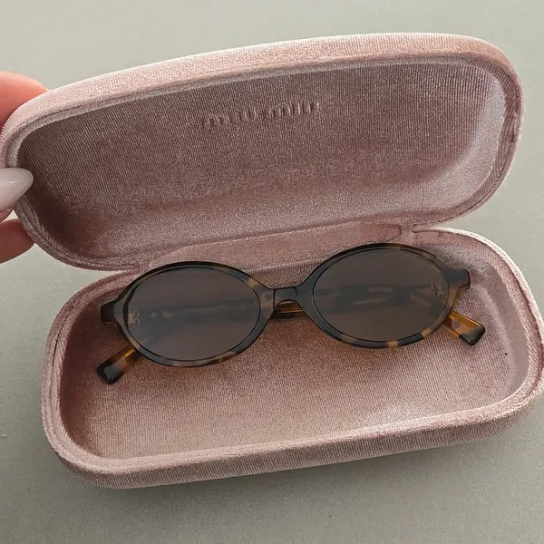 Authentic Miu Miu Regard Sunglasses With Box - Image 4