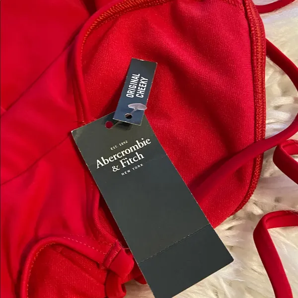 Abercrombie & Fitch Red One Piece size S swimsuit brand new - Image 8