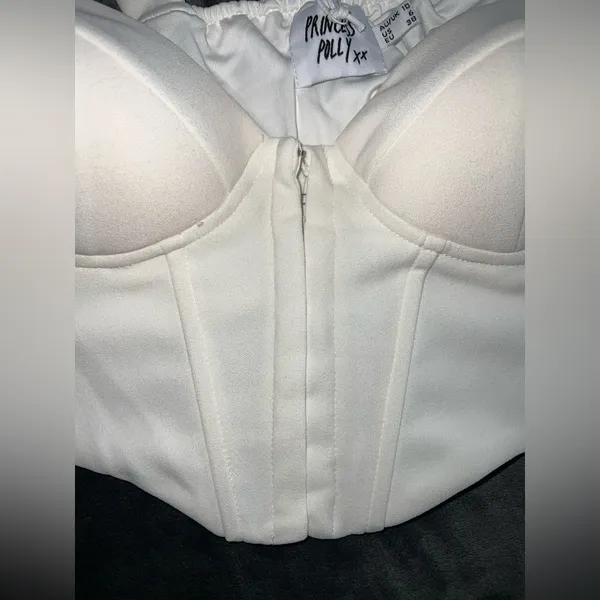 Princess Polly Torin Top in White Size 6 New with tag - Image 7