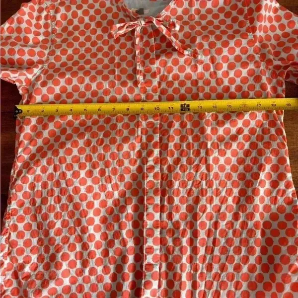 Fossil polka dot blouse - Image 8