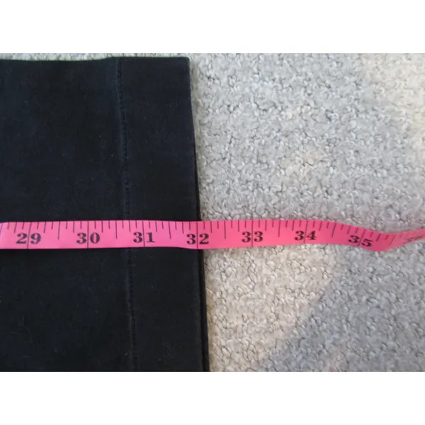 Ann Taylor LOFT Trousers 12P Black Petites Stretch Cropped‎ Business Casual - Image 4