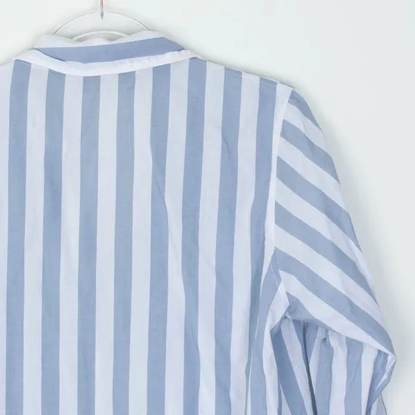 Victoria's Secret Womens Striped Button Pajama Top Size S Blue Lounge Sleepwear‎ - Image 8