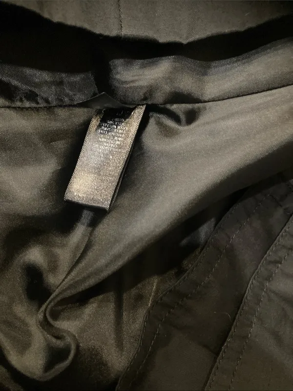 Express Black Military-Style Field Jacket - Image 6