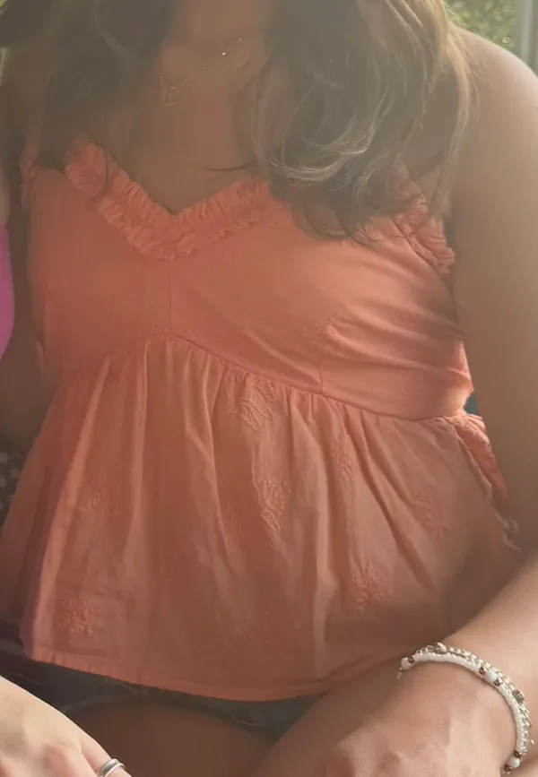 Orange tank top - Image 4