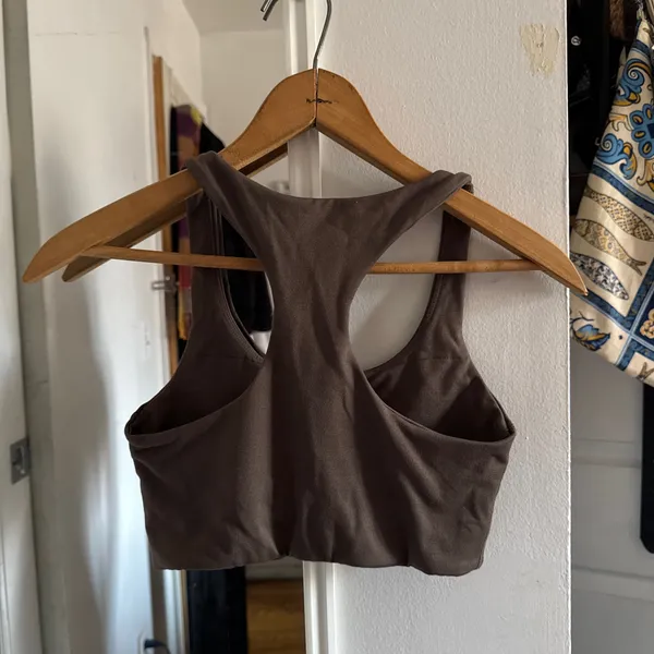Aritzia The Constant Brown Sports Bra - Image 3