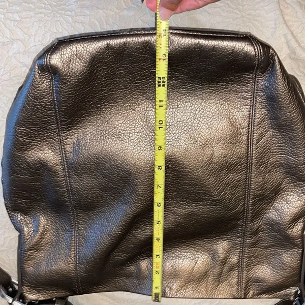 ROCKPORT Women’s Faux Leather Brown Metallic Shoulder Bag PocketBook‎ Adjustable - Image 10