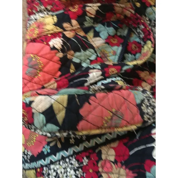 Vera Bradley Floral Print Large Duffle Iconic Bag Multicolor - Image 11