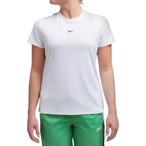 Reebok Womens Crewneck Active Pullover Top 100205096 White S - Image 4