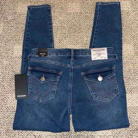 True Religion Jennie Curvy Mid Rise W28 - Image 2