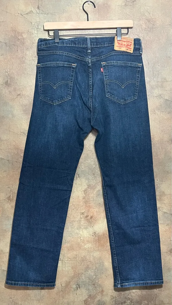 Men’s Levi’s 505 Straight Leg Jeans - 34x30 - Image 2