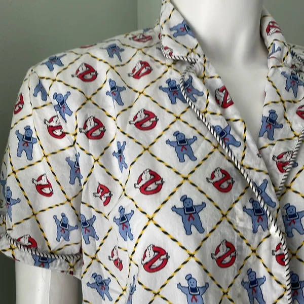 Roller Rabbit Limited Edition Ghostbuster Pajamas Top size small - Image 2