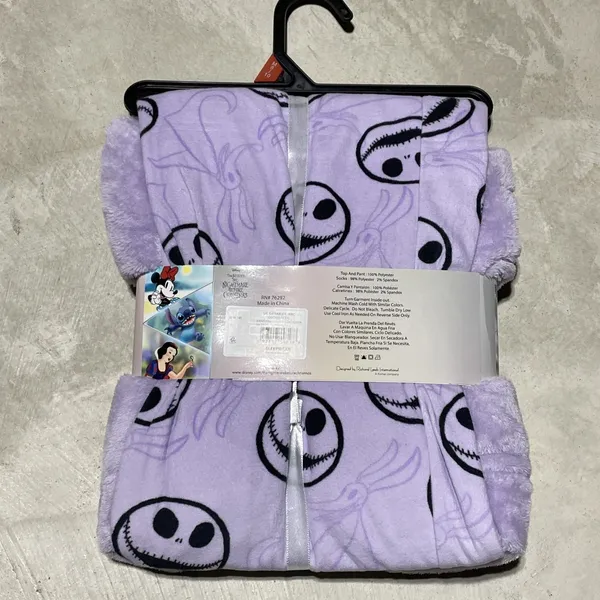 Disney The Nightmare Before Christmas Women's 3-Piece Family Pajama Set, AOP Size M - Image 5
