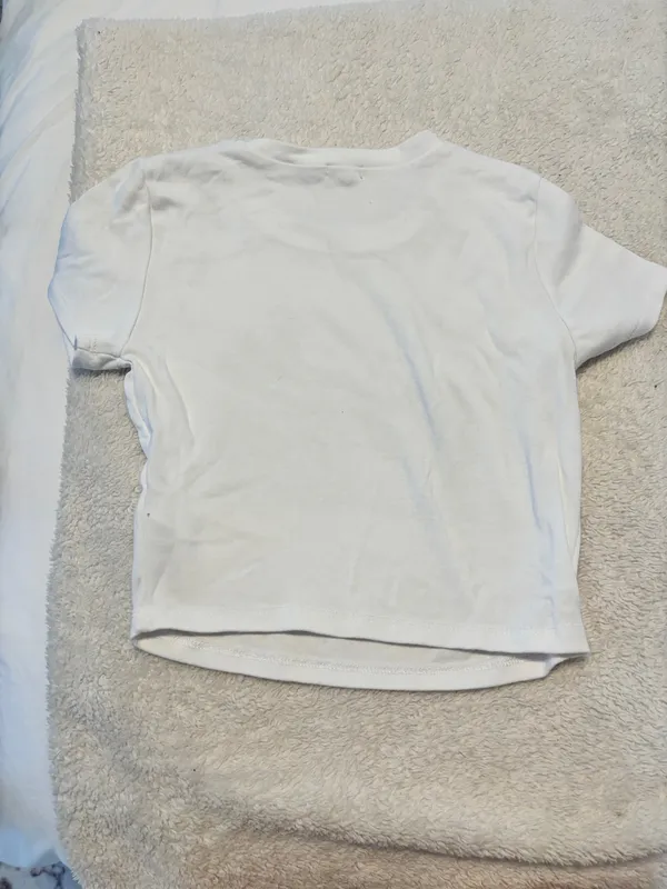 Garage Crop Top White - Image 2