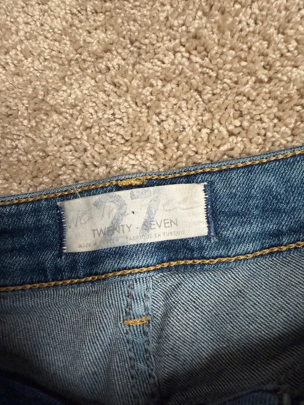 We The Free Free People Raw‎ Hem Ankle Jeans Size 27 - Image 2