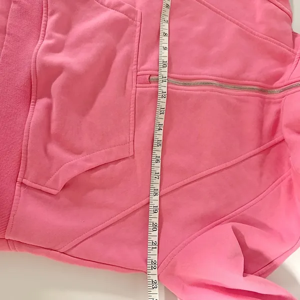 Half Zip Cropped Hoodie - Image 9